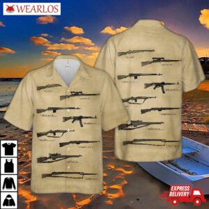 Wwii Rifles Hawaiian Shirt