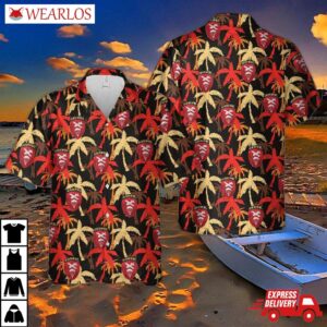 Wwii Us 101st 82nd Headquarters Hq Command Airborne Paratrooper Hawaiian Shirt