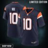 Youth Denver Broncos Bo Nix Nike Navy Alternate Game Jersey