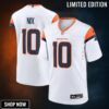 Youth Denver Broncos Bo Nix Nike White Game Jersey