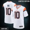 Youth Denver Broncos Bo Nix Nike White Game Jersey