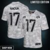 Youth Los Angeles Rams Puka Nacua Nike Arctic Camo Salute To Service Game Jersey