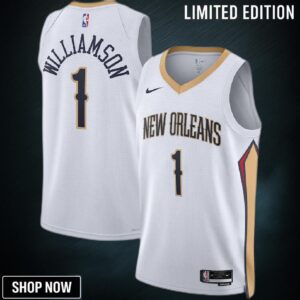 Zion Williamson 1 New Orleans Pelicans Men /23 Swingman Jersey - Association Edition
