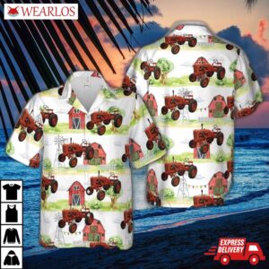 1948 Allis Chalmers Model B Hawaiian Shirt