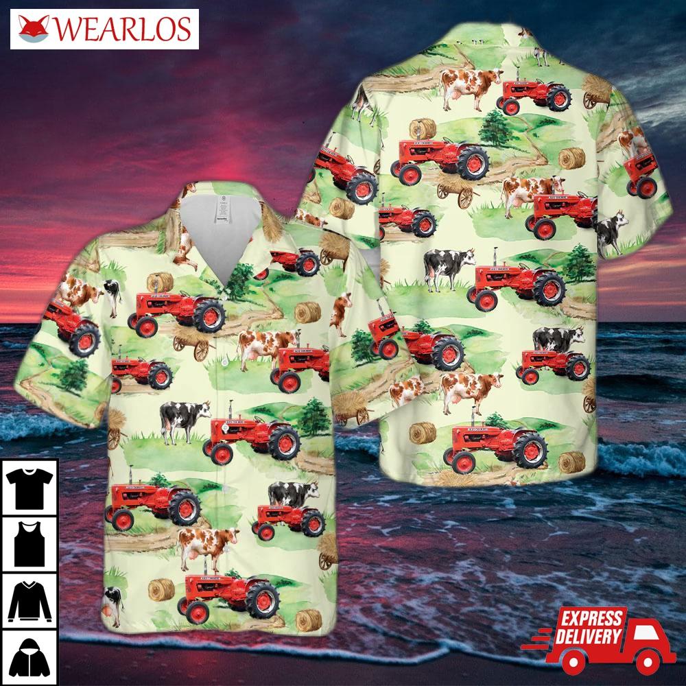 1957 Allis-chalmers D14 2wd Tractor Hawaiian Shirt