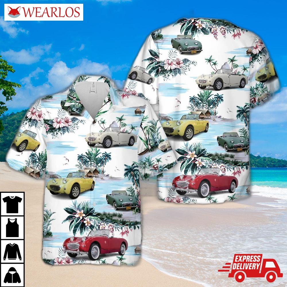 1959 Austin-healey Bugeye Sprite Hawaiian Shirt