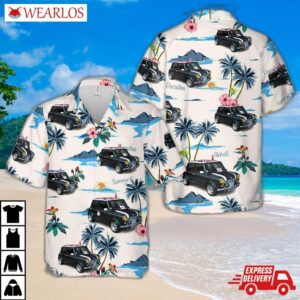 1964 Rover Mini Cooper Hawaiian Shirt