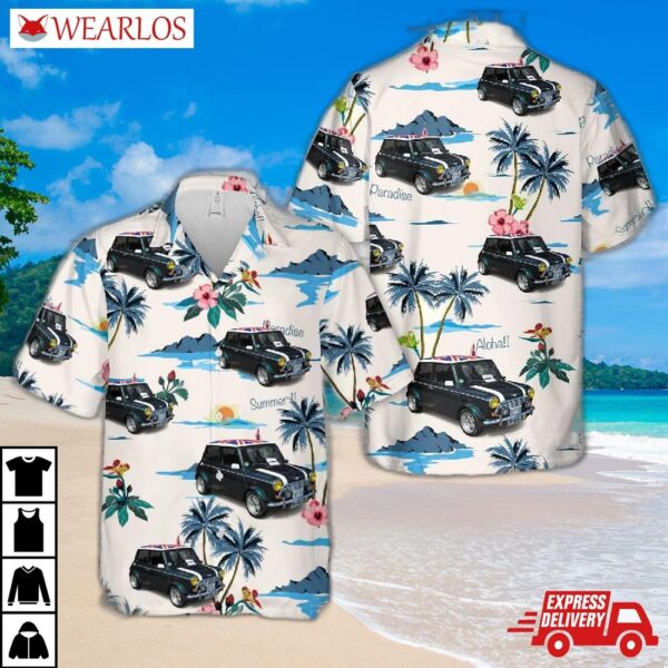 1964 Rover Mini Cooper Hawaiian Shirt