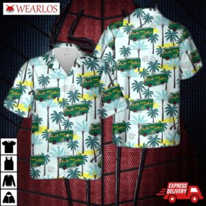 1967-1969 Matchbox Kingsize K-5 Racing Car Transporter Hawaiian Shirt