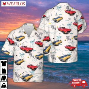 1971 Ford Torino Gt Hawaiian Shirt