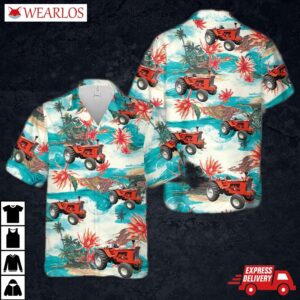 Allis Chalmers D21 Tractor Hawaiian Shirt