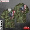 Army Bell Oh-58 Kiowa Hawaiian Shirt