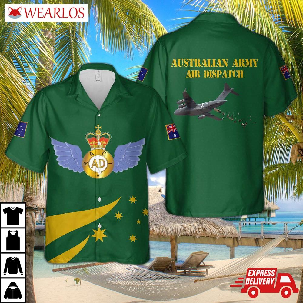 Australian Army Air Dispatch C17a Mass Cds Hawaiian Shirt