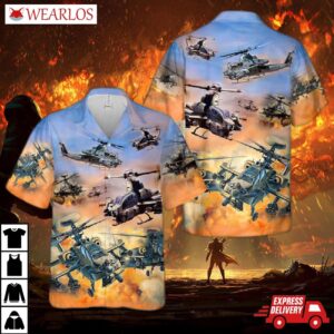 Bell Ah-1z Viper Hawaiian Shirt