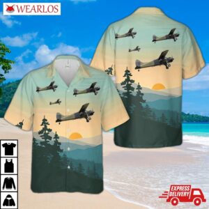 British Army Beaver Hawaiian Shirt