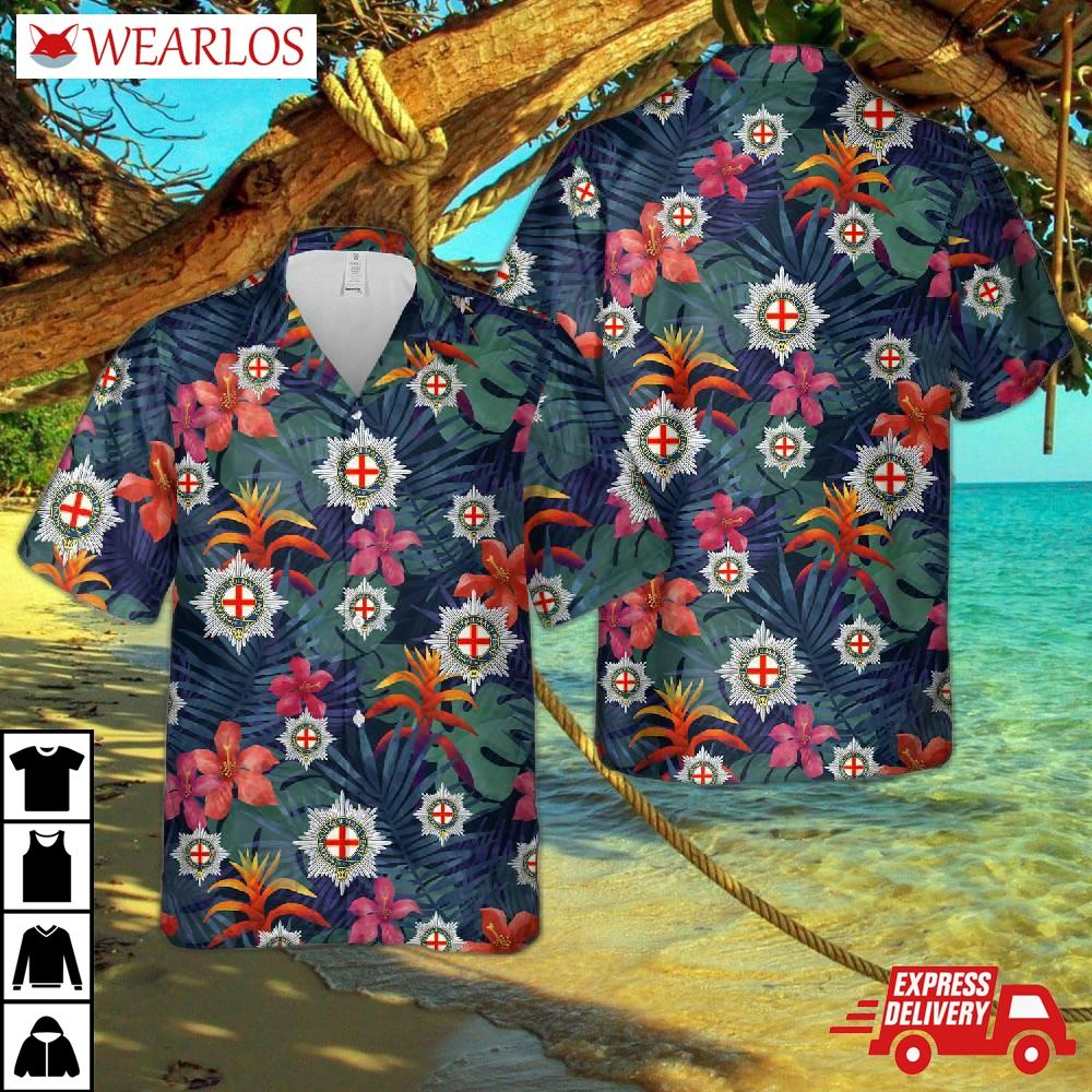 British Army, Coldstream Guards Hawaiian Shirt