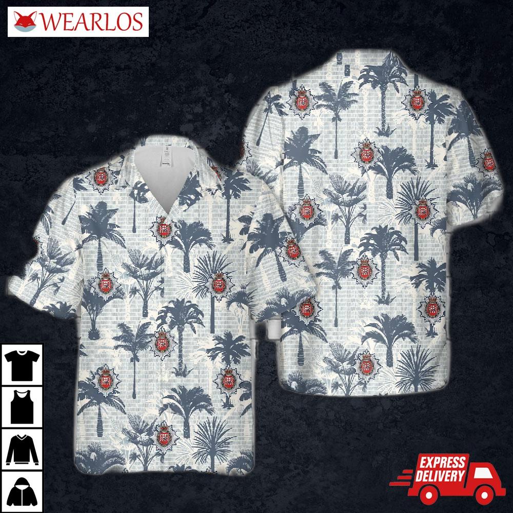 British Army London Regiment Hawaiian Shirt