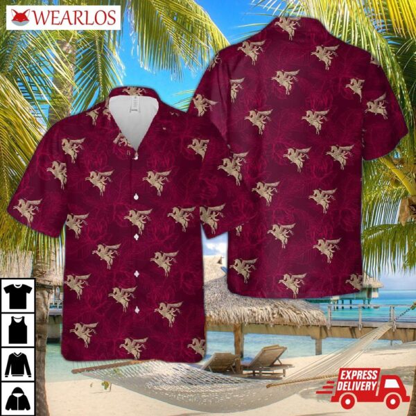 British Army Paras Airborne Forces Pegasus Hawaiian Shirt