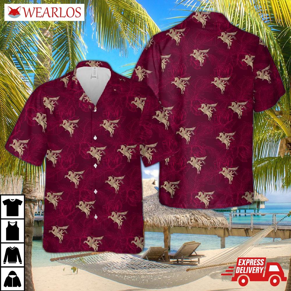 British Army Paras Airborne Forces Pegasus Hawaiian Shirt