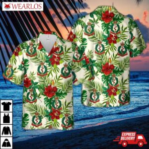 British Army, Royal Army Medical Corps (ramc) Hawaiian Shirt