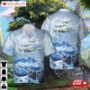 Burlington Air Express Mcdonnell Douglas Dc-8-71(f) Hawaiian Shirt