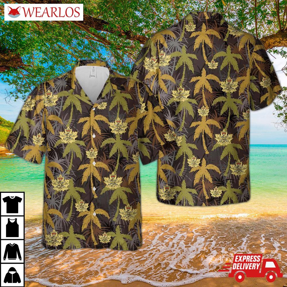 Canada Cadet Instructors Cadre Military Badge Hawaiian Shirt
