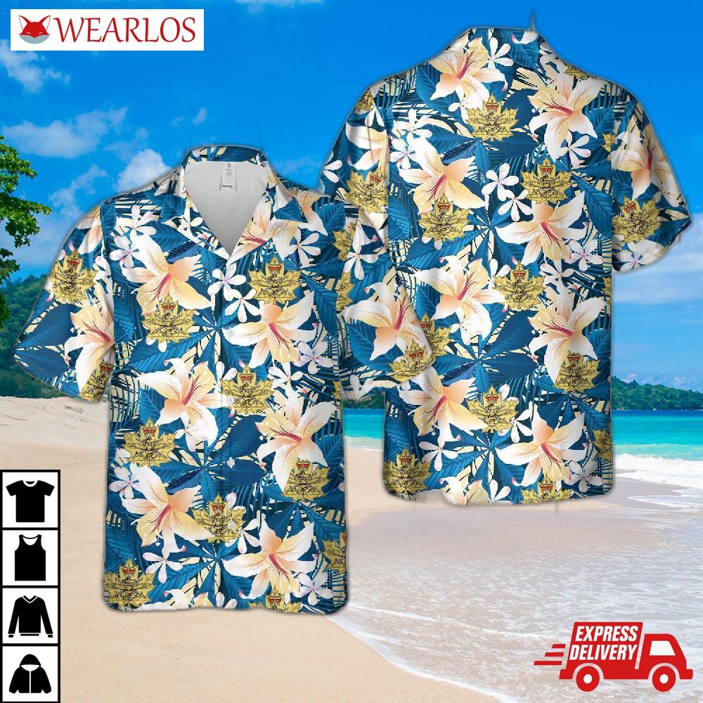 Canada Cadet Instructors Cadre Military Badge Hawaiian Shirt