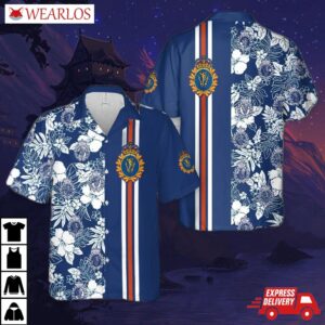 Canadian Armed Forces Communications And Electronics Branch Hawaiian Shirt