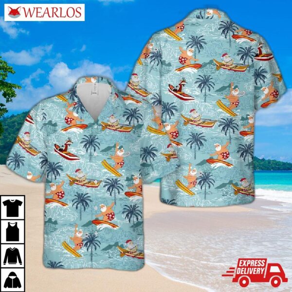 Christmas In July Hawaiian Shirt