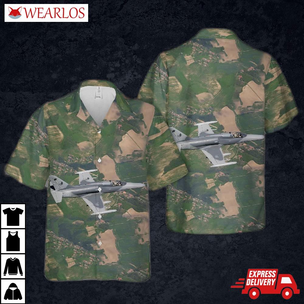 Czech Air Force Aero Vodochody L-159a Alca Hawaiian Shirt