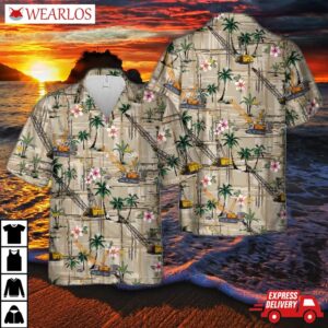 Dragline Excavators Hawaiian Shirt
