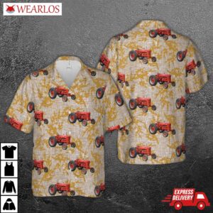 Farmall Super M Tractor Hawaiian Shirt