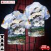 French Air And Space Force Rafale No 106 104-hg Of Escadron De Chasse 3/30 Lorraine (fighter Squadron Lorraine) Hawaiian Shirt