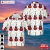 Haze Lava Red Hsg Electric Guitar Hawaiian Shirt