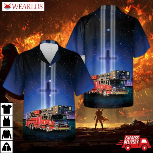 Loudonville, New York, Shaker Road Loudonville Fire Department, Never Forget The 9/11 Memorial Hawaiian Shirt