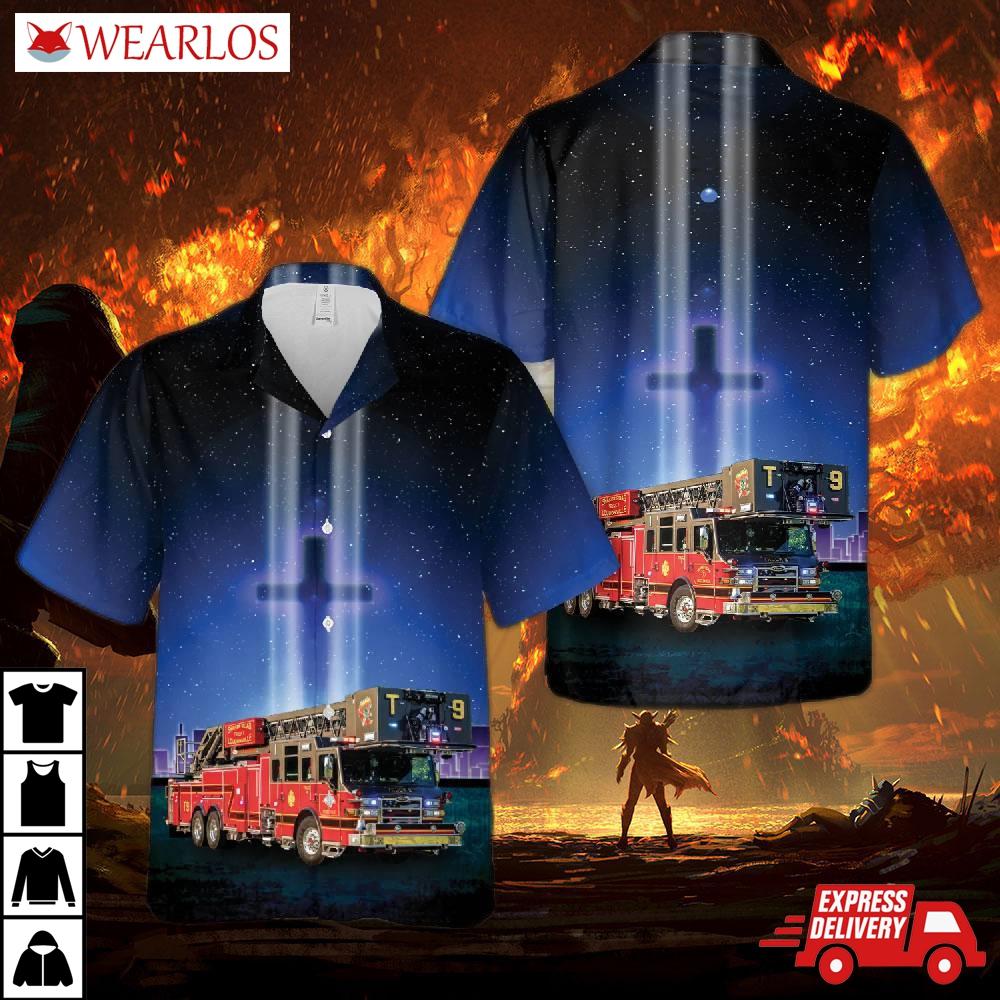 Loudonville, New York, Shaker Road Loudonville Fire Department, Never Forget The 9/11 Memorial Hawaiian Shirt