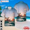 New York Harbor Justine Mcallister Tugboat Hawaiian Shirt