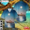 Orca Boat Hawaiian Shirt