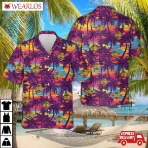Paratrooper Moniteur Brevet Of The French Armed Forces Hawaiian Shirt