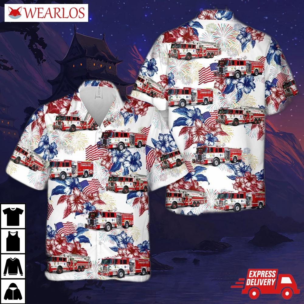 Progress Fire 32, Harrisburg, Pennsylvania Hawaiian Shirt