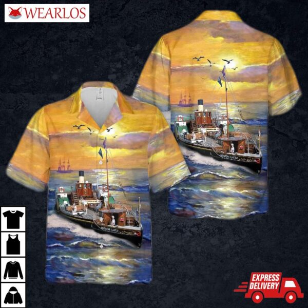 Ps Kingswear Castle Hawaiian Shirt