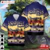 Raf No. 11 Squadron English Electric F6 Hawaiian Shirt