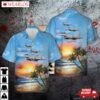 Raf No 11 Squadron Typhoon Hawaiian Shirt