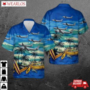 Royal Air Force Airbus A330-243(mrtt) Voyager Kc.3 Hawaiian Shirt