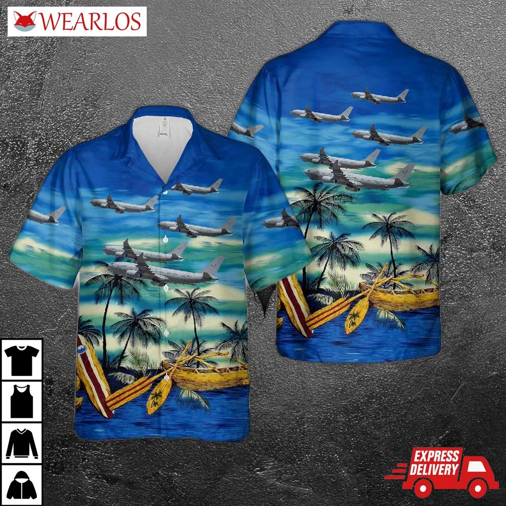 Royal Air Force Airbus A330-243(mrtt) Voyager Kc.3 Hawaiian Shirt