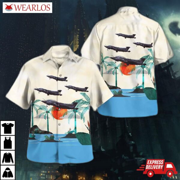 Royal Air Force Hawker Siddeley Buccaneer S2b Hawaiian Shirt