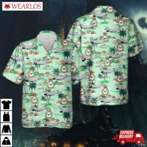 Royal Air Force No. Ix (b) Squadron Eurofighter Typhoon Fgr.4 Zj924 Hawaiian Shirt