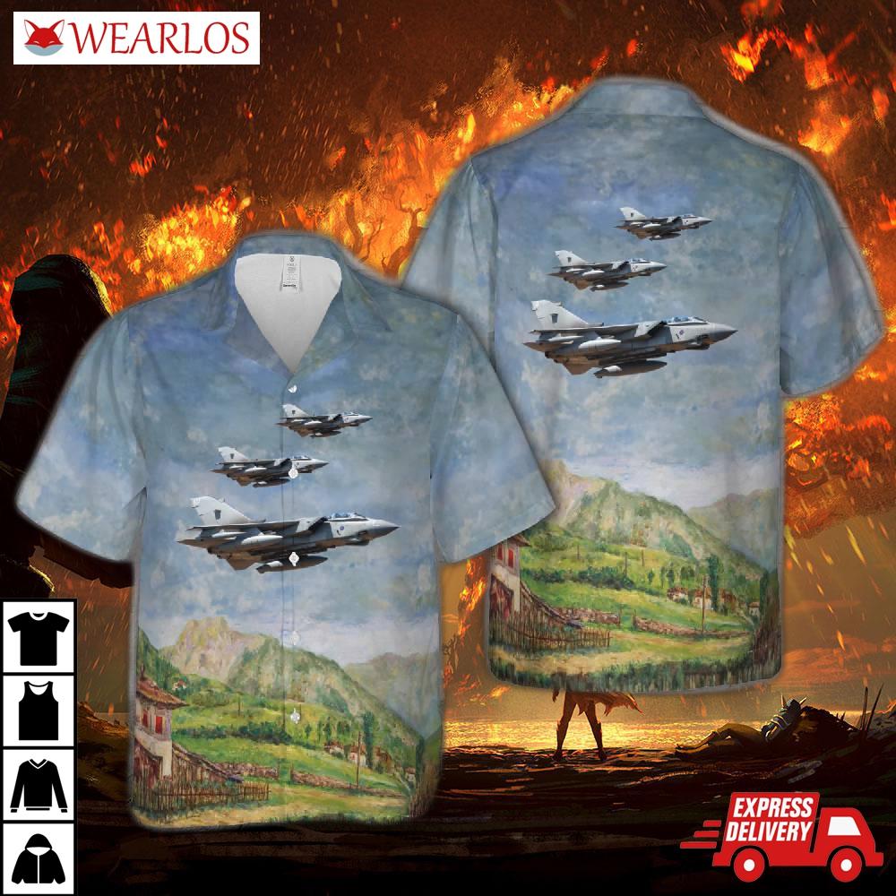 Royal Air Force (raf) Panavia Tornado Gr.4 Hawaiian Shirt