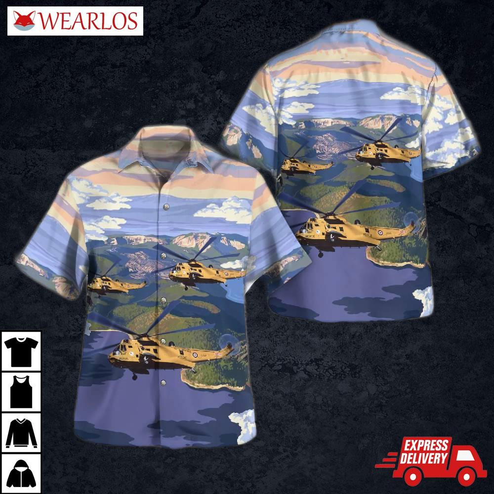 Royal Air Force Westland Ws-61 Sea King Har3 Hawaiian Shirt