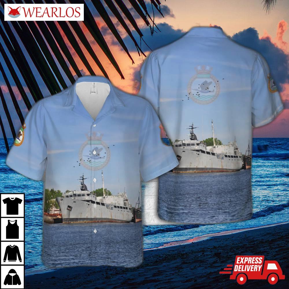 Royal Canadian Navy Hmcs Cormorant Asl 20 Hawaiian Shirt